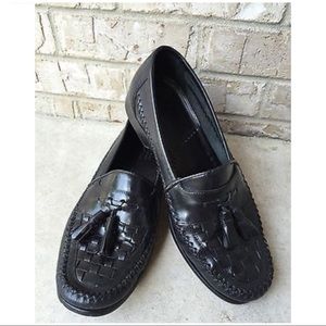 Bass Bellagio Leather Boat Deck Tassel Shoes 10M🌺